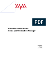 Administrator Guide For Avaya Com Manager