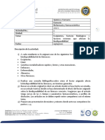 Actividad 3 Factores Fisiológicos Que Afectan La Biodisponibilidad G1G4