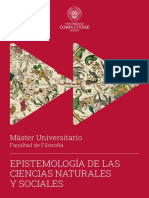 Máster Epistemología Ciencias