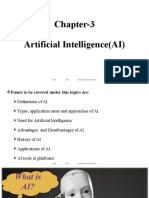 Chapter-3 Artificial Intellgence