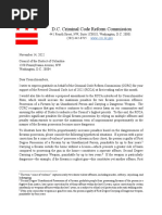 Letter To From CCRC Re-Amendment To RCCA