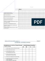 Grille D'observation Lecture (Annexe 1) Grille Évaluation Adaptée (Annexe 2)