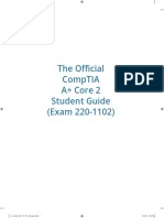 Official CompTIA A+ Core 2 Student Guide