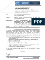 INFORME N° 059 ALCANCE DE HOJA DE TAREO DE NOVIEMBRE DEL 2020