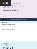 Lesson 2: Managing Windows