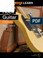 V16 Orange Learn Rock Guitar Debut Grade 8 Syllabus