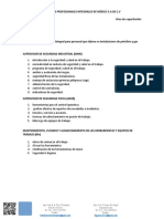 Programa de Capacitación Integral para Personal Que Labora en Instalaciones de Petróleo y Gas