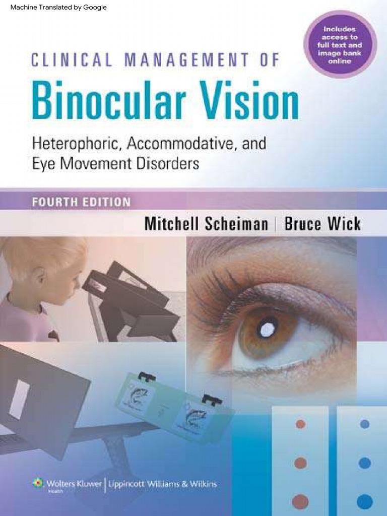LIBRO Completo Traducido Manejo Clinico de La Vision Binocular de