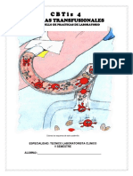 CBTis 4 Pruebas Transfusionales