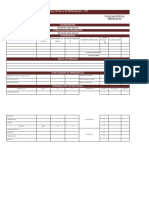 FICHA TÉCNICA DE PREPARAÇÃO Modelo