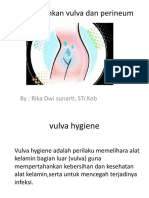Pertemuan XIII Membersihkan vulva dan perineum