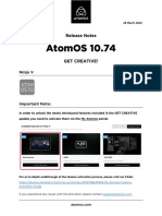 AtomOS-10.74 NINJAV Release-Notes