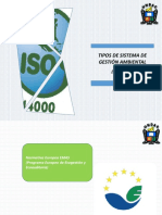Sistemas de gestión ambiental: EMAS e ISO 14001