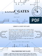 Lesson4 Logic NOT Gate M2
