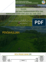 Paparan Kajian Peta Jalan Pembangunan Desa Dan Perdesaan 2020-2024