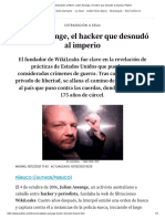 Extradición A EEUU - Julian Assange, El Hacker Que Desnudó Al Imperio - Público