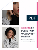 Guía "35 Ideas de Posts para Una Beauty Máste" (New)