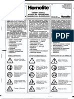 Owners Manual Homelite UT151061 z830sb