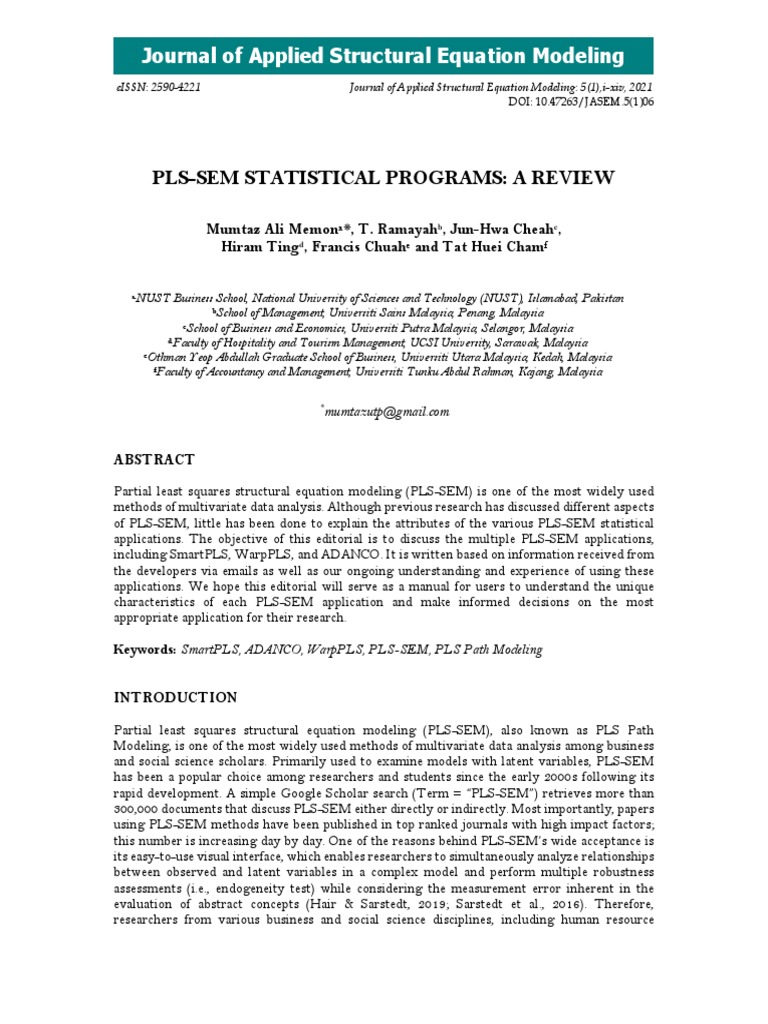 PLS Sem | PDF
