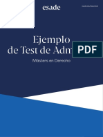 Ejemplo Test Admision