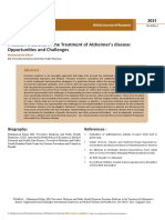 Precision Medicine in The Treatment of Alzheimers Disease Opportunities and Challenges