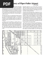 Piper-Fuller Airport History