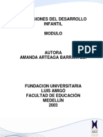 Dimensiones Del Desarrollo Infantil Modulo de Lectura