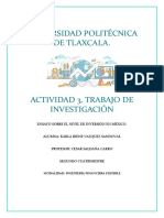 Ensayo Sobre El Nivel de Inversión en México.