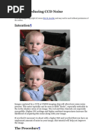 GIMP - Reducing CCD Noise