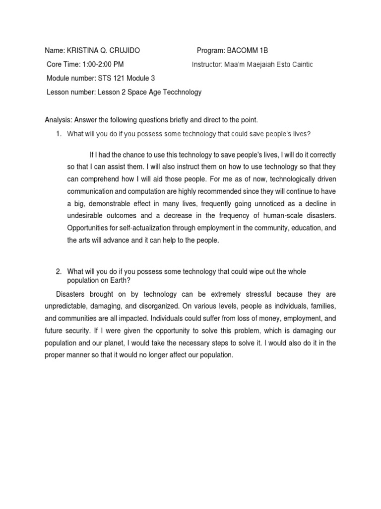 M3 Lesson 2 | PDF