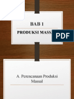 PERENCANAAN PRODUKSI MASSAL