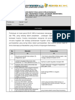 Notulen Rapat Evaluasi 3 Regsosek