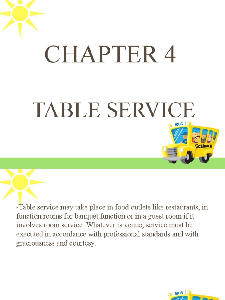 Russian Table Service Overview | PDF | Tableware | Waiting Staff