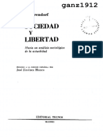DAHRENDORF, RALF - Sociedad y Libertad (Hacia Un Análisis Sociológico de La Actualidad) (OCR) (Por Ganz1912)