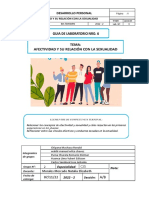 Guía de Laboratorio 6 - Afectividad y Su Relación Con La Sexualidad