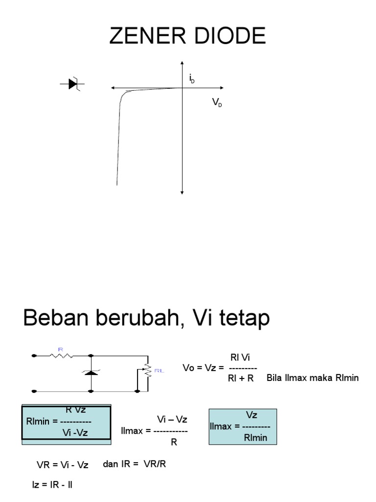Zener Diode PDF