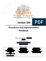 504 Manual - Delano Schools