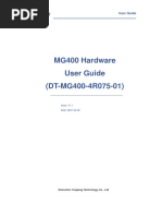 Dobot MG400 Hardware User Guide V1.1