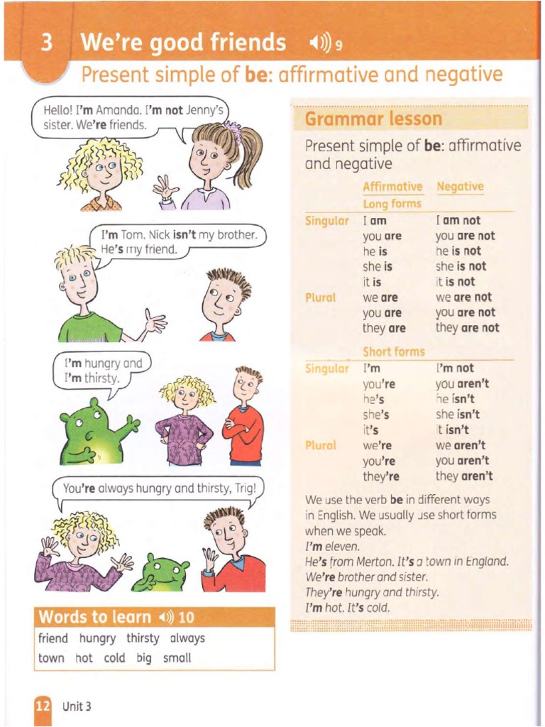 Grammar Starter Unit 3 PDF