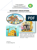 TLE - Masonry Arts