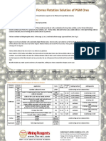 Florrea Flotation Reagents For Platinum Group Metals (2018)