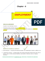 CH 6 EMPLOYMENT