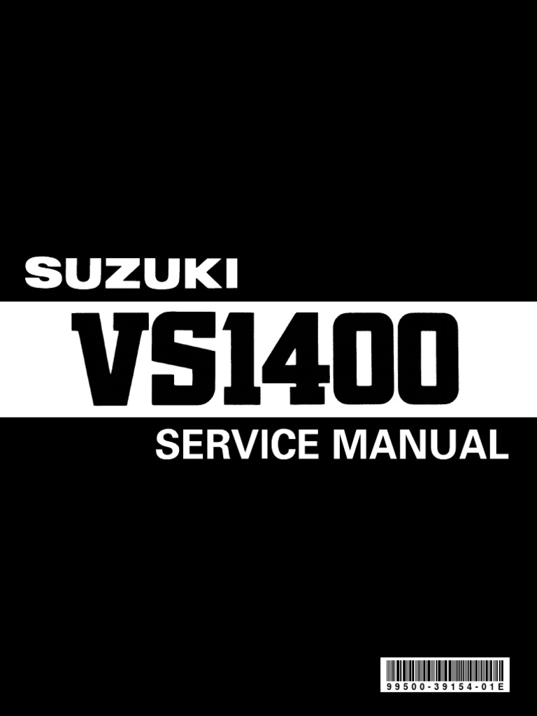 スズキＶＳ1400　サービスガイド Suzuki VS1400 Service Manual | PDF