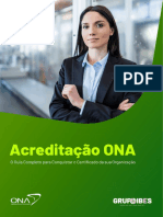 Acreditação ONA - O Guia Completo para Conquistar o Certificado Da Sua Organização - Grupo IBES