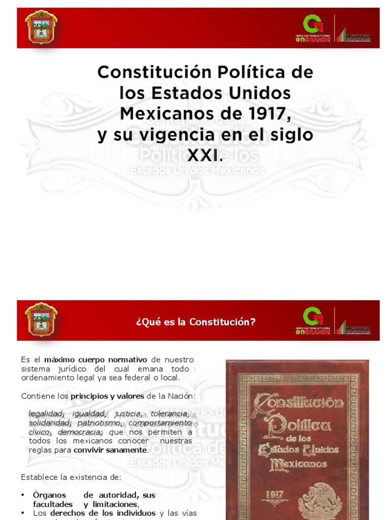 Centenario de La CPEUM 29feb2016-1 | PDF | Justicia | Crimen y violencia