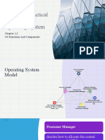 CSC204 - Practical Approach to Operating System Chapter 1.2 OS Functions And Components
