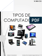 Tipos de Computadoras