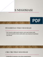 Teks Negosiasi Bahasa Indonesia