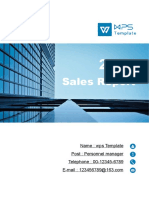 Sales Report-WPS Office