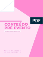 Conteúdo Pré Evento!